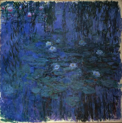 Blaue Seerose von Claude Monet