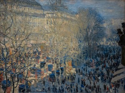 Boulevard des Capucines in Paris von Claude Monet
