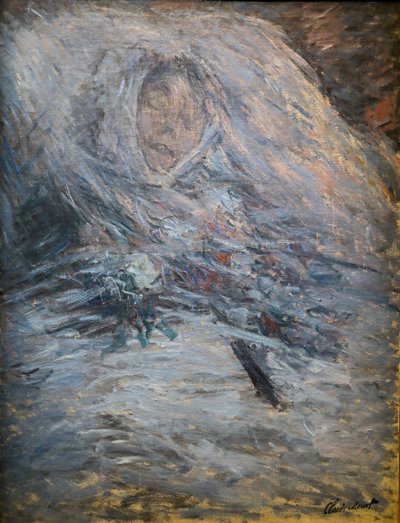 Camille auf ihrem Totenbett von Claude Monet