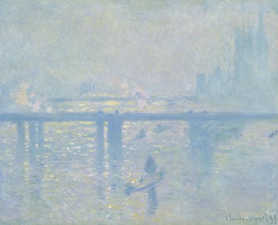 Charing-Cross-Brücke in London, 1899 von Claude Monet