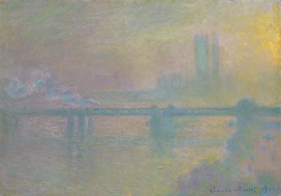 Charing Cross Bridge, London von Claude Monet