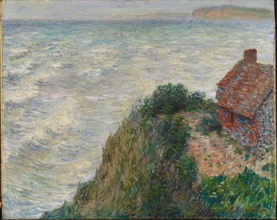 Fischerhaus in Petit Ailly, 1882 von Claude Monet