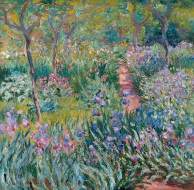 Der Frühling, Giverny von Claude Monet