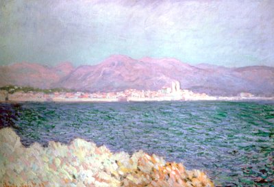 Golf von Antibes von Claude Monet