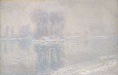 Eisschollen, 1893 von Claude Monet