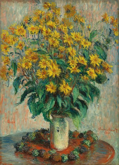 Topinamburblumen von Claude Monet