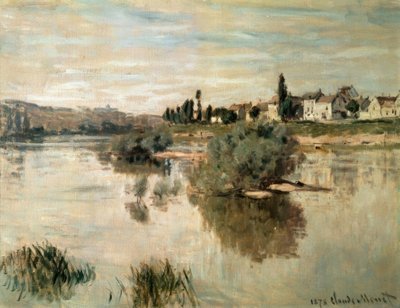 Die Seine in Lavacourt von Claude Monet