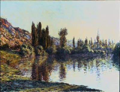 Die Seine bei Vétheuil von Claude Monet