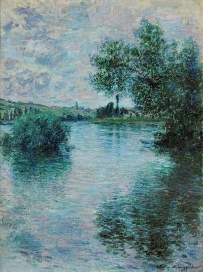 Die Seine bei Vétheuil von Claude Monet