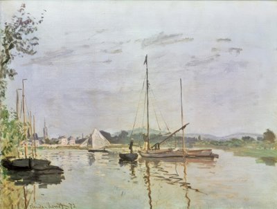 Das Boot, Argenteuil von Claude Monet