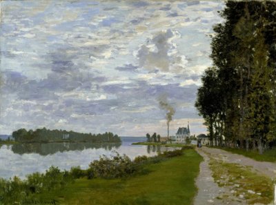 Der Spaziergang in Argenteuil von Claude Monet
