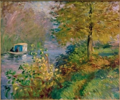 Das Bootatelier von Claude Monet