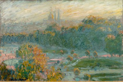 Les Tuileries, Studie von Claude Monet