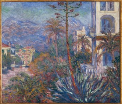 Die Villen von Bordighera von Claude Monet