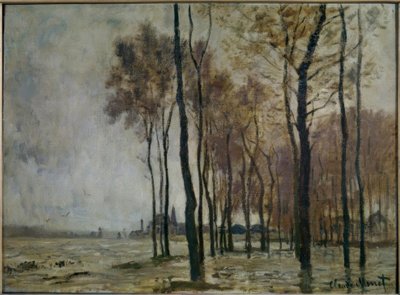 Die Überschwemmung in Argenteuil von Claude Monet