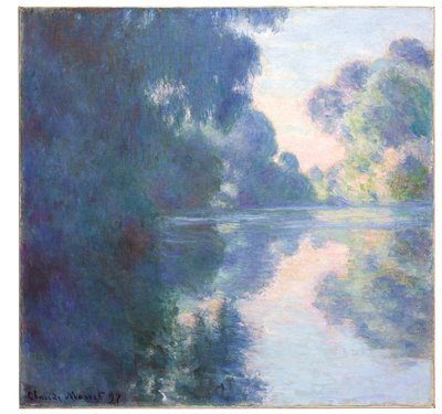 Matinée sur la Seine, 1897 von Claude Monet