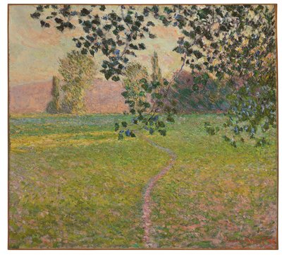 Morgenlandschaft, 1888 von Claude Monet