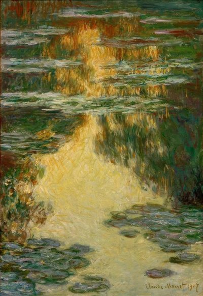 Seerosen von Claude Monet