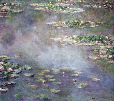 Seerosen, 1906 von Claude Monet