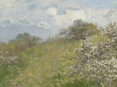 Frühling, 1873 von Claude Monet
