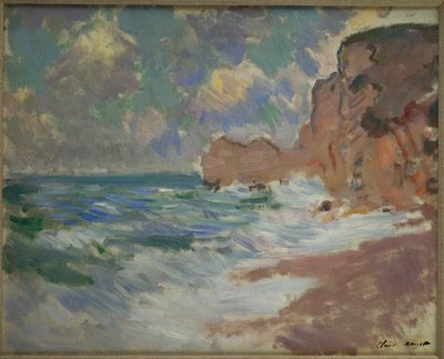Zurückweichende Wellen von Claude Monet