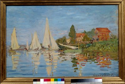 Regatta in Argenteuil von Claude Monet