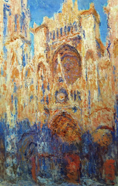 Kathedrale von Rouen von Claude Monet