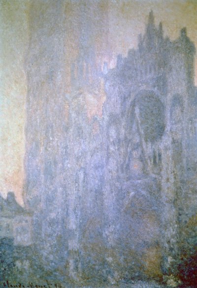 Kathedrale von Rouen, Morgenlicht, 1894 von Claude Monet