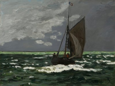 Seestück, Sturm von Claude Monet