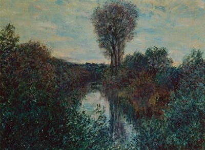 Kleiner Zweig der Seine von Claude Monet