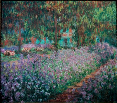 Der Garten des Künstlers in Giverny von Claude Monet