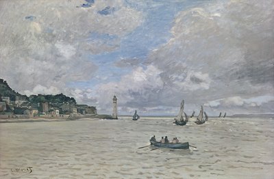 Der Leuchtturm des Hospizes (Honfleur), 1864 von Claude Monet