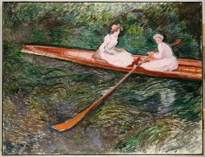 Das rosa Ruderboot von Claude Monet