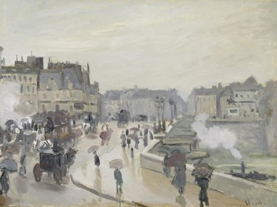 Die Pont Neuf von Claude Monet