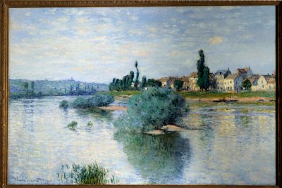 Die Seine bei Lavacourt von Claude Monet