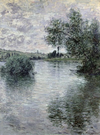 Die Seine bei Vétheuil von Claude Monet