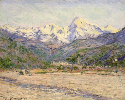 Das Tal der Nervia von Claude Monet