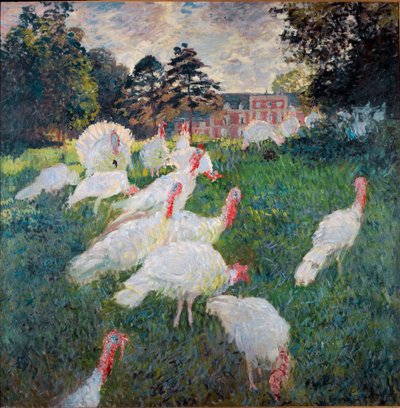 Truthähne von Claude Monet