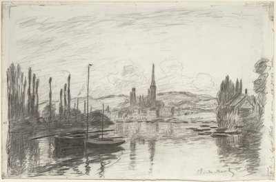 Blick auf Rouen, 1883 von Claude Monet