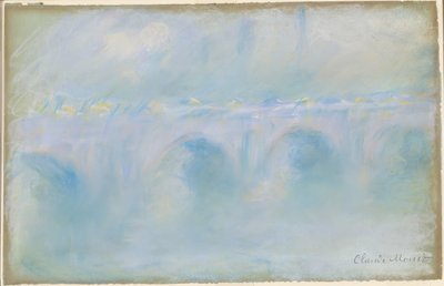 Waterloo-Brücke von Claude Monet