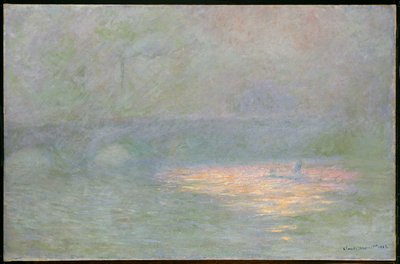 Waterloo-Brücke von Claude Monet