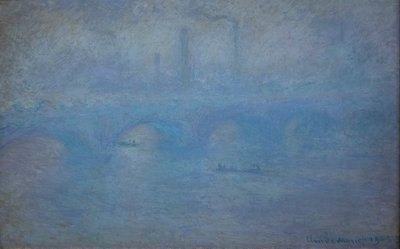 Waterloo-Brücke. Nebeleffekt von Claude Monet