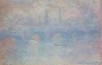 Waterloo Bridge. Nebeleffekt von Claude Monet