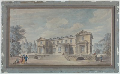 Entwurf für eine Landvilla von Claude Nicolas Ledoux