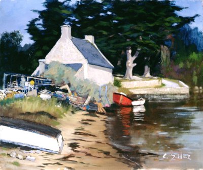 Das Haus von Adele, Morbihan von Claude Salez