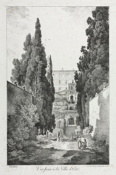 Ansicht der Villa d