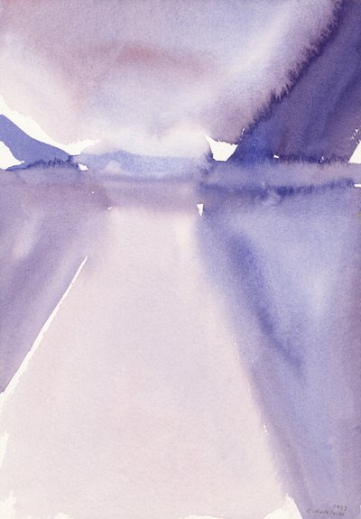 Bergsee, 1993 von Claudia Hutchins Puechavy