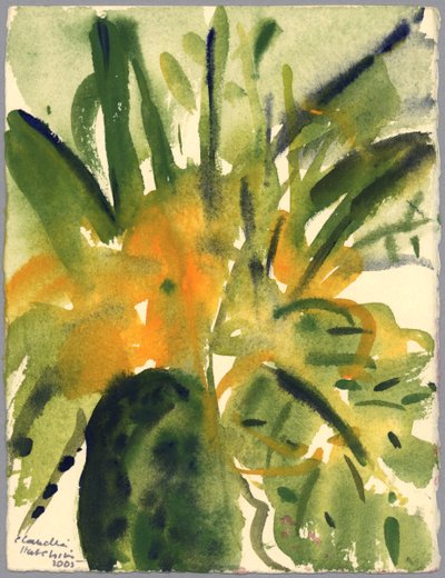 Primeln, 2005 von Claudia Hutchins Puechavy