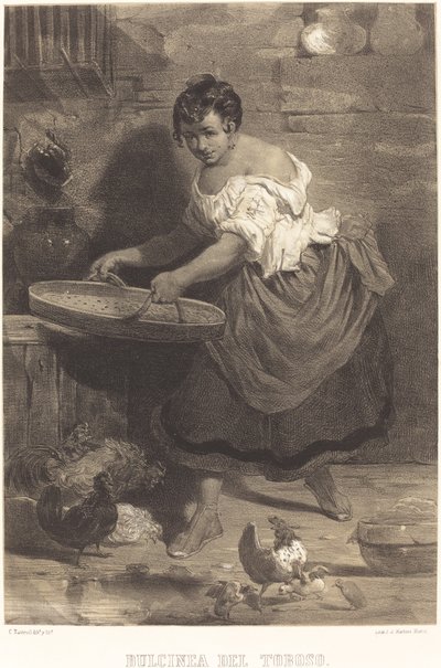 Dulcinea del Toboso von Célestin Nanteuil