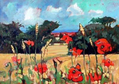 Kent Mohnblumen, 2007 von Clive Metcalfe